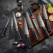 Damascus Chef Kitchen Knife Set 8Piece set by China Dropship