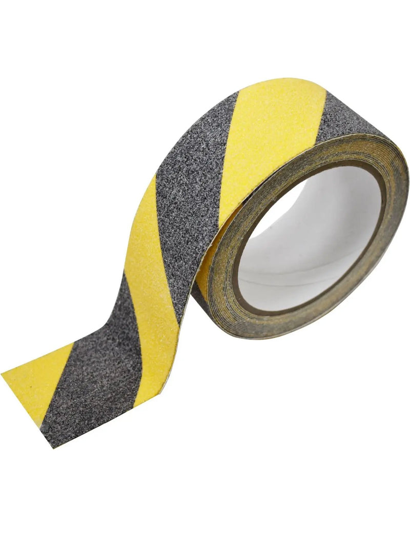 ANTI-SLIP TAPE - YELLOW & BLACK 48mm x 5m by Racing Pro NZ Ltd