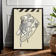 Air Jordans by Blank Wall Print Shop