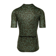 Bioracer Spitfire Jersey SS Olive Noise by Euro Cycling NZ