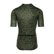 Bioracer Spitfire Jersey SS Olive Noise by Euro Cycling NZ