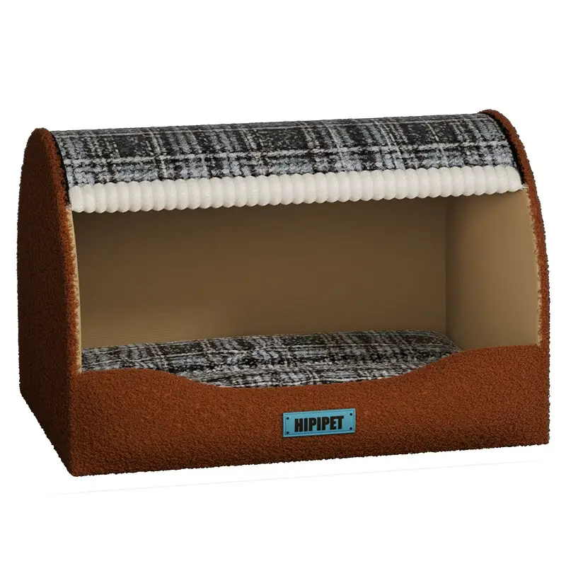 Large Size Cave Style Cozy Winter Dog Bed Warming Cat by dealonline.co.nz