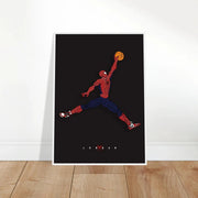 Spidey x Jordan Limited Edition by Blank Wall Print Shop