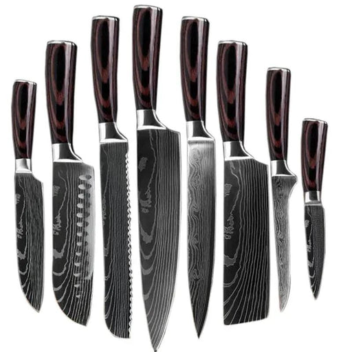 Knife Set with Kitchen Accessories by Action Outdoors Limited