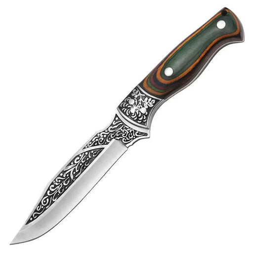 Stainless Steel Portable Portable Handle Meat Kitchen Knife Green No 7 Knife by China Dropship