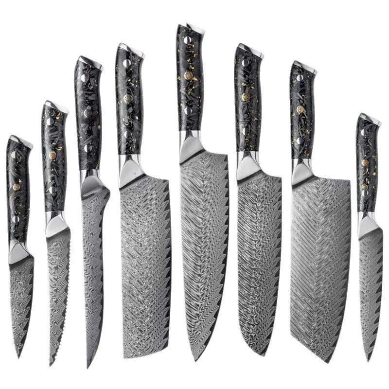 67-layer Chef Peel Kitchen Knife Steel Core Kitchen Household 7.5In Kitchen Knife by China Dropship