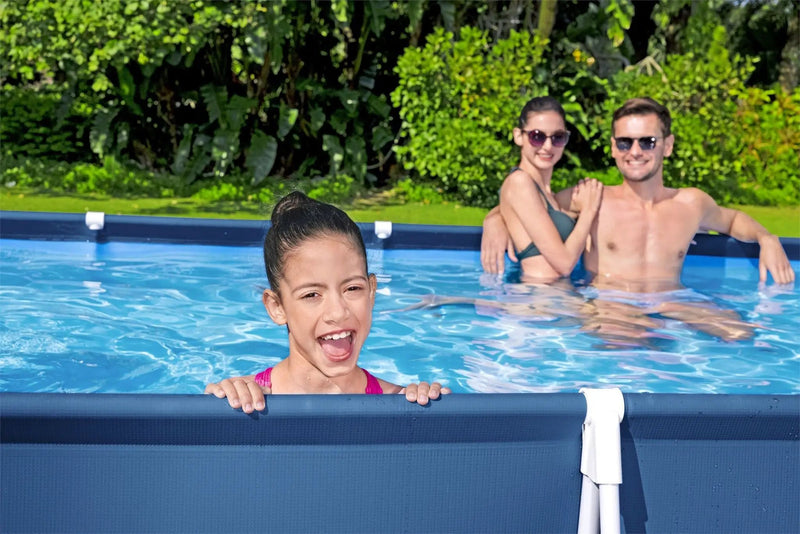 Bestway Steel Pro Swimming Pool 4.00m x 2.11m x 81cm by salelink.co.nz