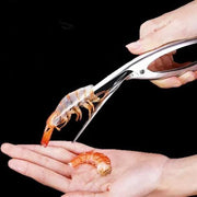 Stainless Steel Shrimp Peeler Tool For Quick Shell Removal by Action Outdoors Limited