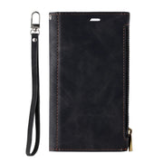 Samsung S21 Case Wallet Zipper - Black by salelink.co.nz