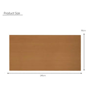 90x240cm Self Adhesive Boat EVA Foam Teak Sheet by salelink.co.nz