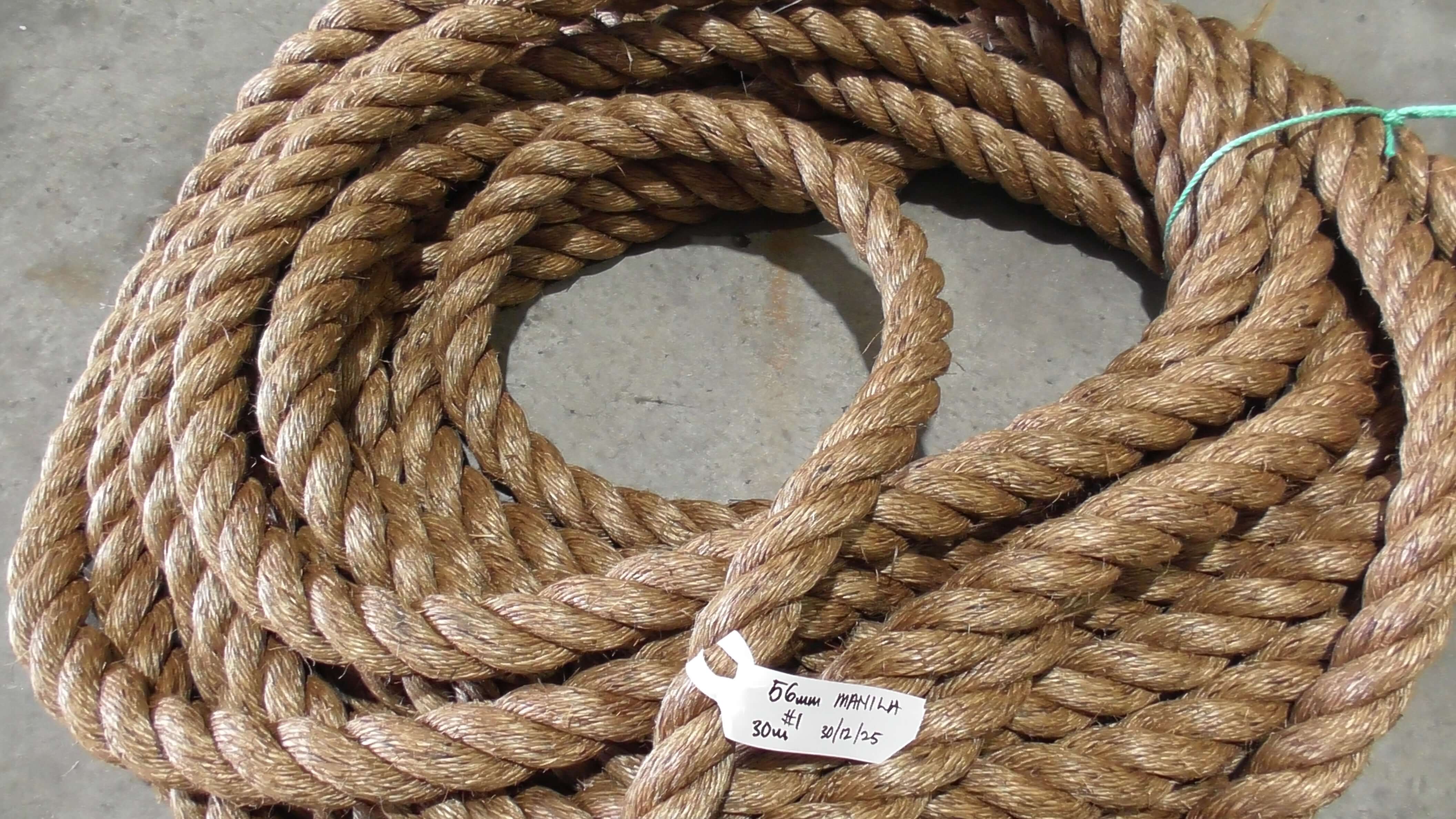 Manila Rope Shorts 56mm x 30 meters