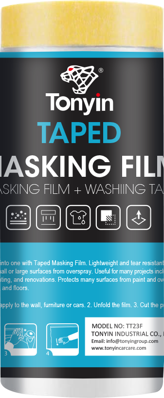 TONYIN TAPED MASKING FILM by Racing Pro NZ Ltd
