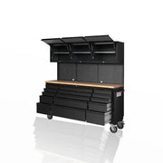 72 Inch 18 Drawers black Tool Chest workbench by Kiwi Grab