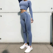 Women's Quick-Dry Yoga Pants Training Set - Breathable Activewear | Workout Clothing by Mead's Supply & Equipment Outfitters limited