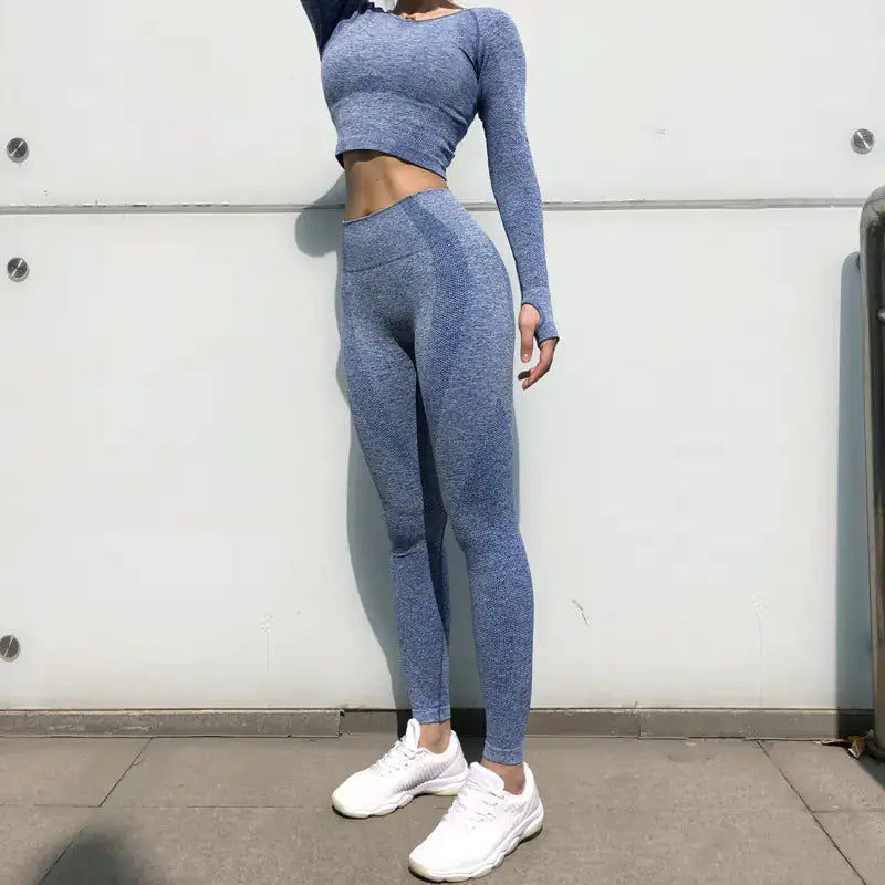 Women's Quick-Dry Yoga Pants Training Set - Breathable Activewear | Workout Clothing by Mead's Supply & Equipment Outfitters limited