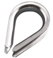 Anzor Fishing Accessories 10mm-316- Wire Rope Thimble EACH 10mm 316 Wire Rope Thimble Anzor Rigging Pro Grade