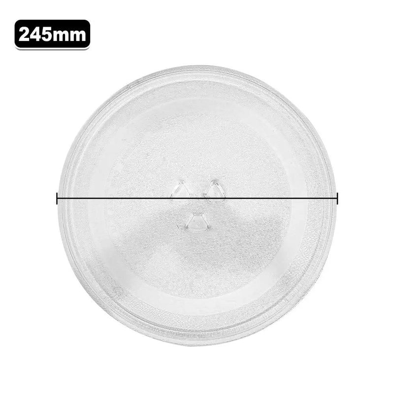 24.5CM Microwave Turntable Glass Plate by salelink.co.nz