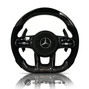 Mercedes-Benz Steering Wheel (Carbon Fiber+Alcantara) #57 by CARBONISE