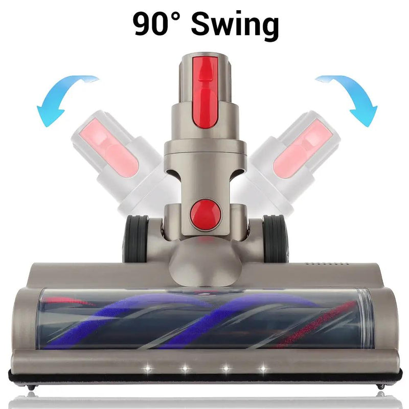 Motor Head Turbo Brush Roller LED Carpet Head For Dyson V7 V8 V10 V11 V15 by salelink.co.nz