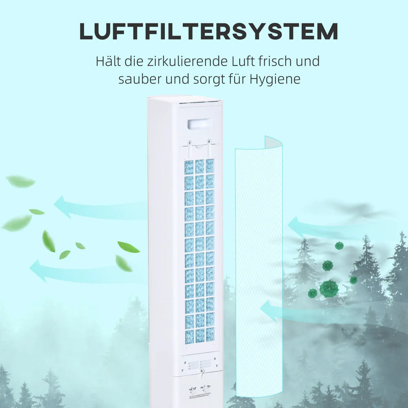Action Outdoors Limited Tower Fan with Air Cooler and Remote Tower Fan with Air Cooler and Remote