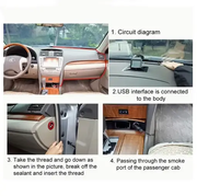 1296P Full HD 170° Wide Angle Dash Cam by salelink.co.nz