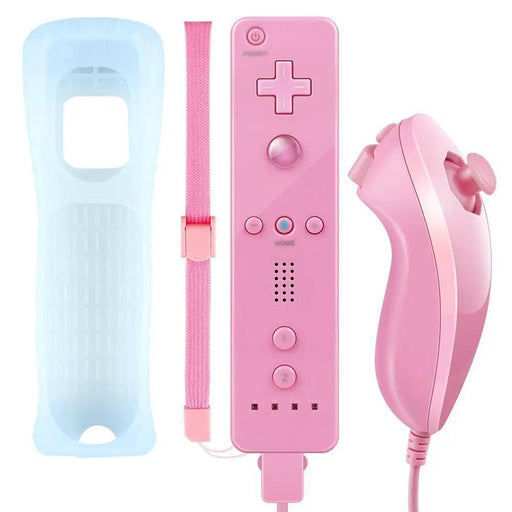 Remote and Nunchuck Controller for NINTENDO WII by salelink.co.nz