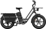Kiwi eRide Kiwi eRide Fiido T2 Longtail Cargo E-bike Grey Fiido T2 Longtail Cargo E-bike Grey