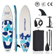 Inflatable SUP Paddle Board for Beginners (Surfing) by Action Outdoors Limited