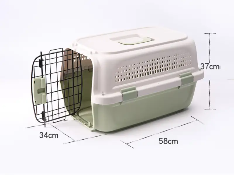 58CM GREEN - Dog/Cat Airline Travel Cage/Carrier by dealonline.co.nz