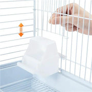 Open Top Travel Bird Cage with Open Play Top for Budgie Finch Green Cheek Canary by Yaheetech