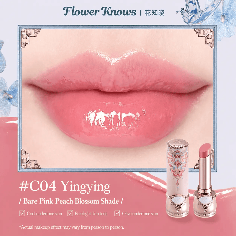 Flower Knows Butterfly Cloud Collar Glossy Lipsticks by Poppy Gifts