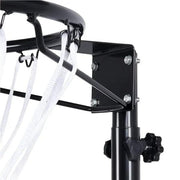 Yaheetech Height Adjustable Netball Post 171-305cm With Wheeled Fillable Base Yaheetech Height Adjustable Netball Post 171-305cm