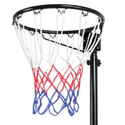 Yaheetech Height Adjustable Netball Post 171-305cm With Wheeled Fillable Base Yaheetech Height Adjustable Netball Post 171-305cm