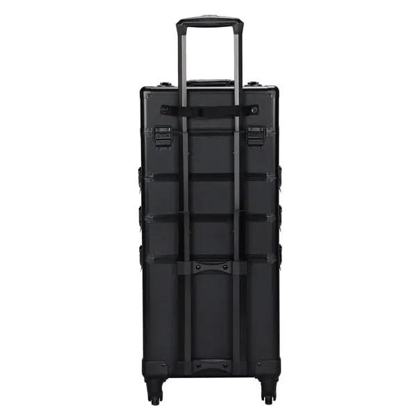 4-in-1 Aluminum Cosmetic Case by Yaheetech