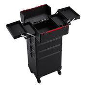 4-in-1 Aluminum Cosmetic Case by Yaheetech