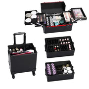 4-in-1 Aluminum Cosmetic Case by Yaheetech