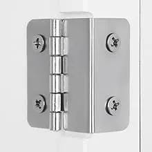 Wooden Wall Mount Living Room Wall Cabinet with Double Mirror by Yaheetech