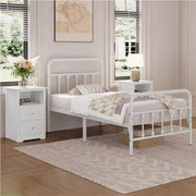 Set of 2 Side Tables Nightstands Side Tables End Table Nightstand by Yaheetech