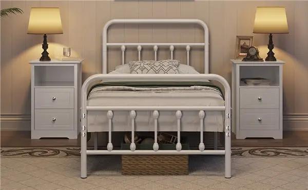 Set of 2 Side Tables Nightstands Side Tables End Table Nightstand by Yaheetech