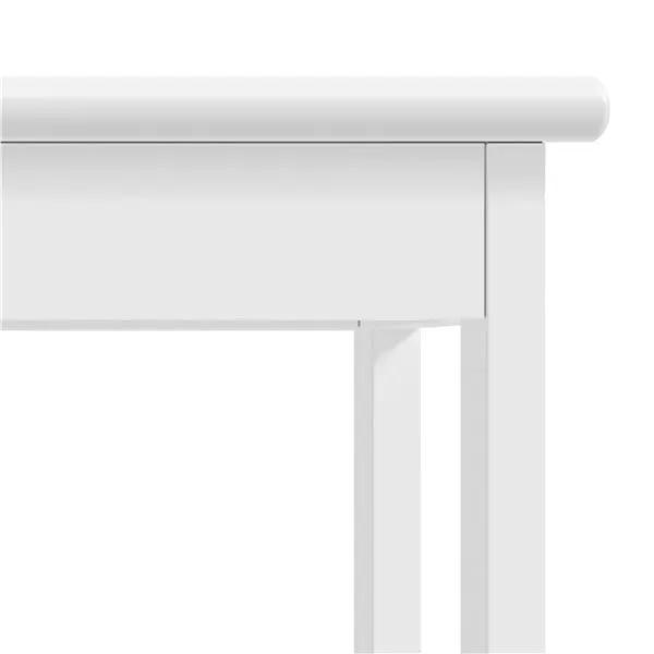 4-Tier Bathroom Floor Cabinet with Single Door & Adjustable Shelf by Yaheetech