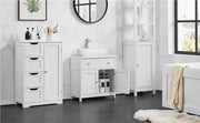 Sink Storage Cabinet Pedestal Sink Bathroom Vanity Cabinet by Yaheetech