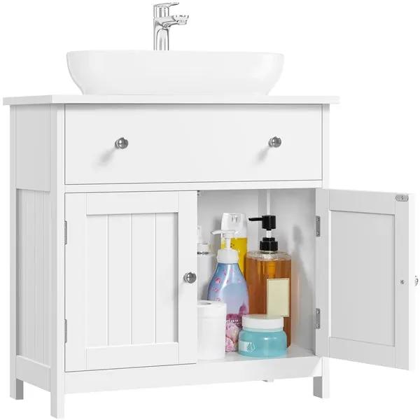 Sink Storage Cabinet Pedestal Sink Bathroom Vanity Cabinet by Yaheetech