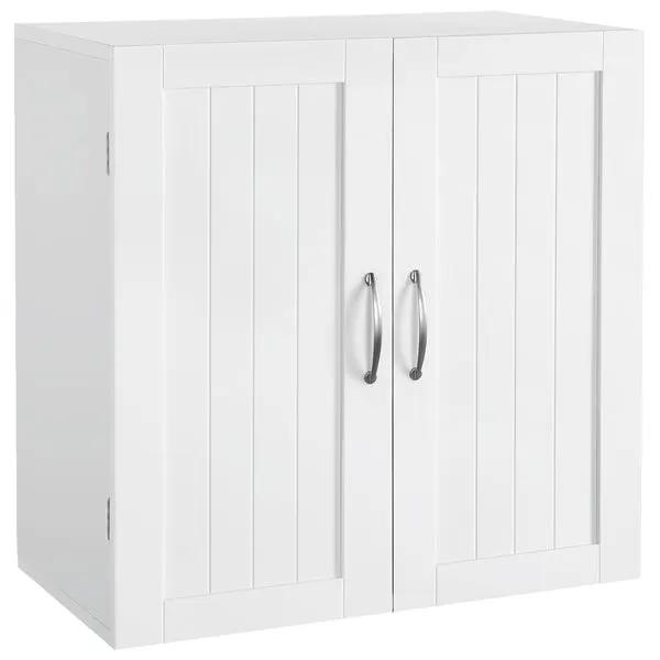 Wall Mount Cabinet Storage Organizer with Adjustable Shelf Cupboard Unit by Yaheetech
