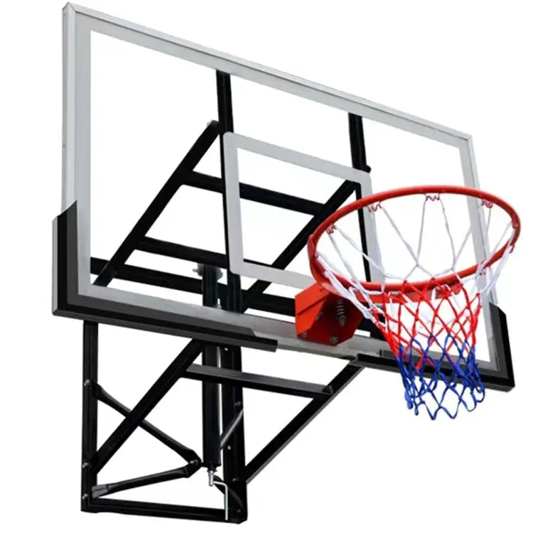Action Outdoors Limited Adjustable Wall-Mounted Basketball Hoop for All Ages Adjustable Wall-Mounted Basketball Hoop for All Ages