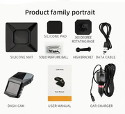 1296P Full HD 170° Wide Angle Dash Cam by salelink.co.nz