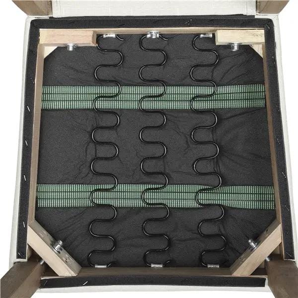 4pcs Classic Upholstered Dining Chairs High Back Kitchen Chairs by Yaheetech