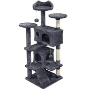 Yaheetech 54.5'' Tall Cat Tree Condo Kitten Tree Tower Cat Tower 54.5'' Tall Cat Tree Condo Kitten Tree Tower Cat Tower
