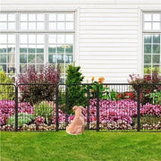 Yaheetech Yaheetech 24 Panel Dog Playpen With Door Metal Pet Fence Yaheetech 24 Panel Dog Playpen With Door