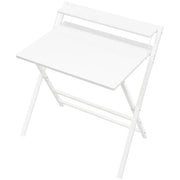 2-Tier Foldable Computer Desk w/ Monitor Shelf Small Table for Home Office by Yaheetech
