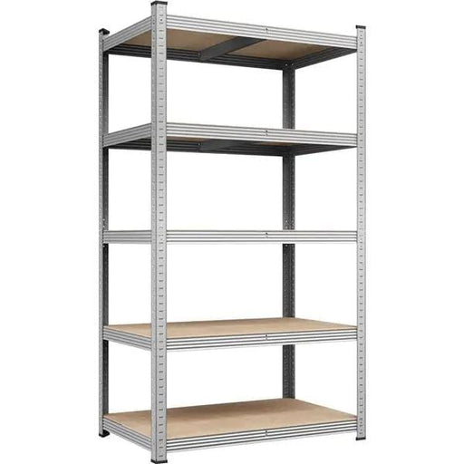 Yaheetech 180cm H Heavy-Duty 5-Tier Steel Shelving Unit Garage Storage Shelf Rack 180cm H Heavy-Duty 5-Tier Steel Shelving Unit Garage Storage Shelf Rack